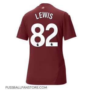 Manchester City Rico Lewis #82 Replik 3rd trikot Damen 2024-25 Kurzarm